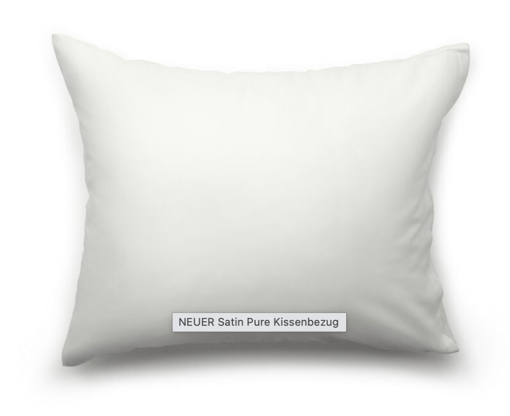 New Satin Pure Kissenbezug